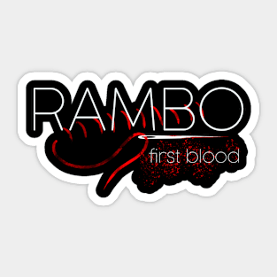 Rambo - First blood Sticker